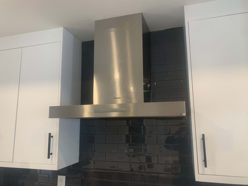 Hood and microwave, both vented outside — Result